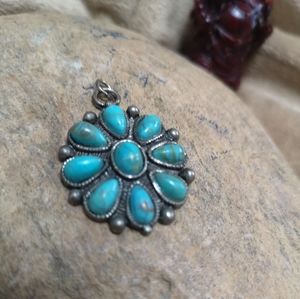 FREE WITH PURCHASE. Flower Pendant